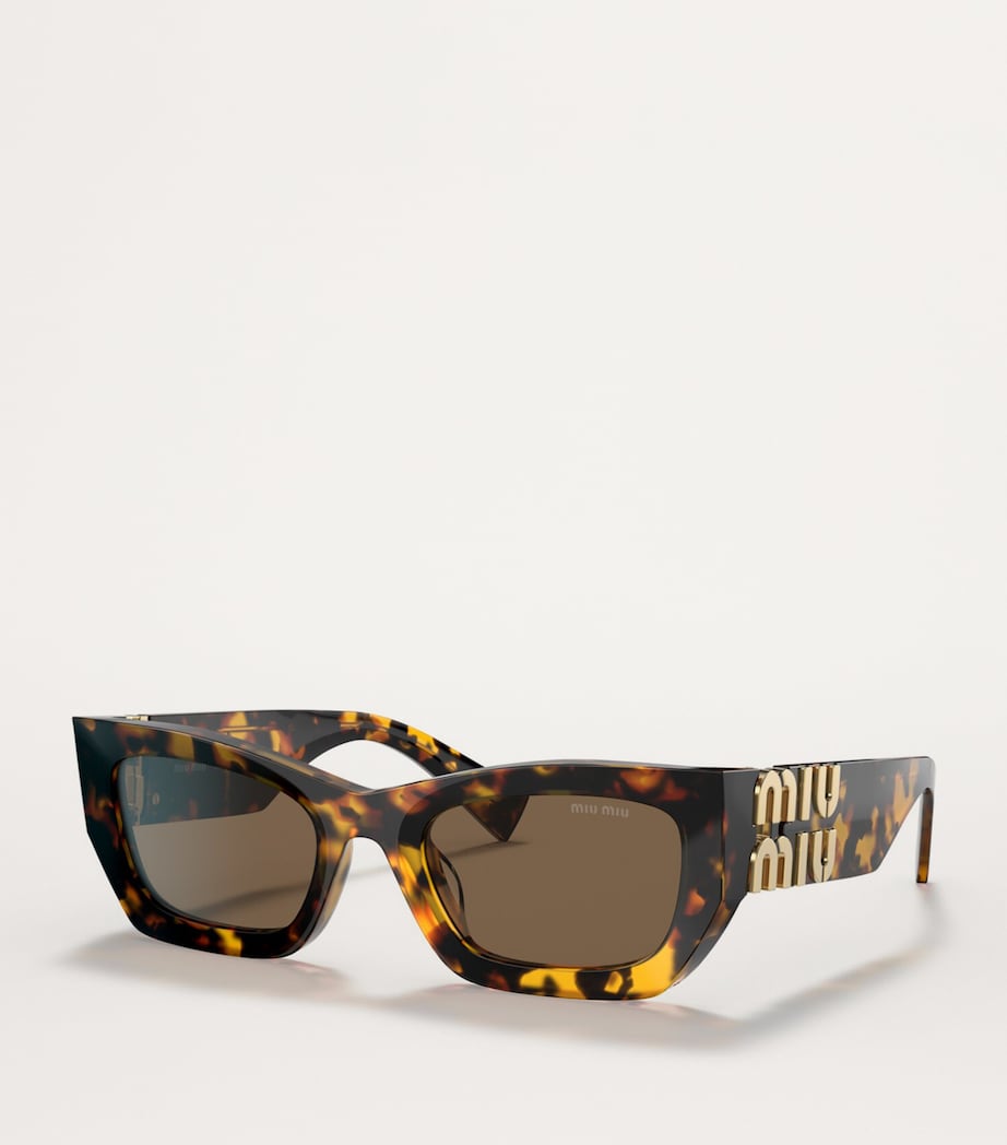 Brown Acetate 0MU 09WS Sunglasses