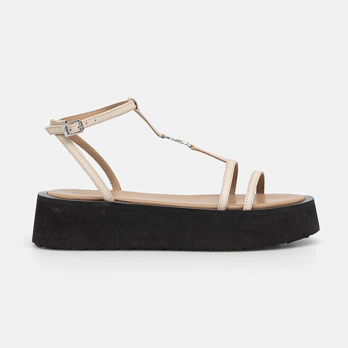 Patrizia Pepe kadın deri platform sandalet
