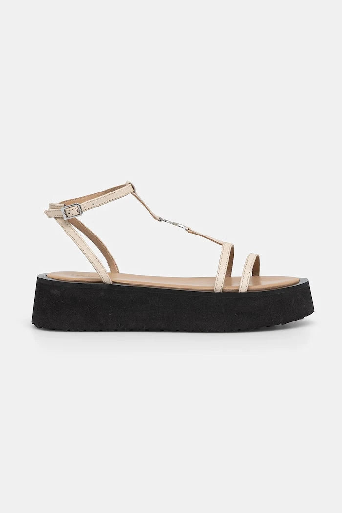 Patrizia Pepe kadın deri platform sandalet