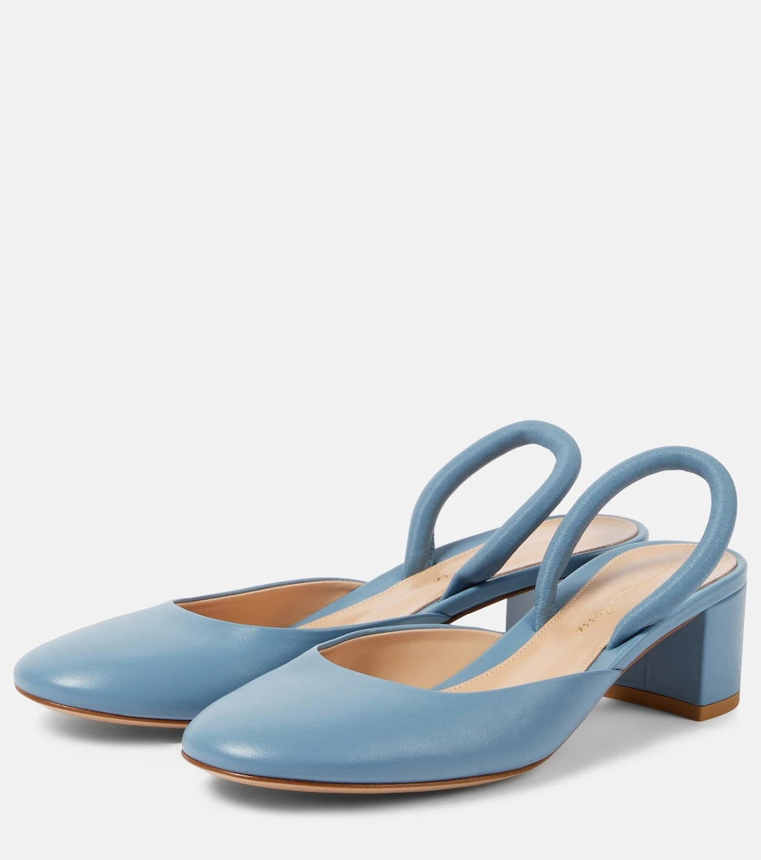 Gianvito Rossi - Tivoli leather mules