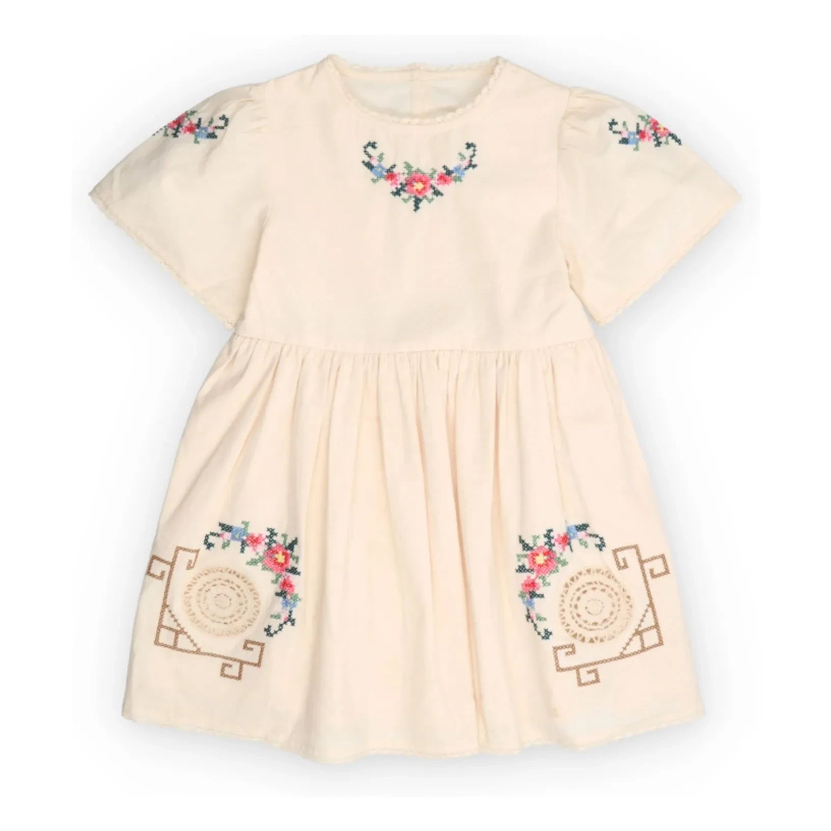 the new society - Narcise dress | Ecru