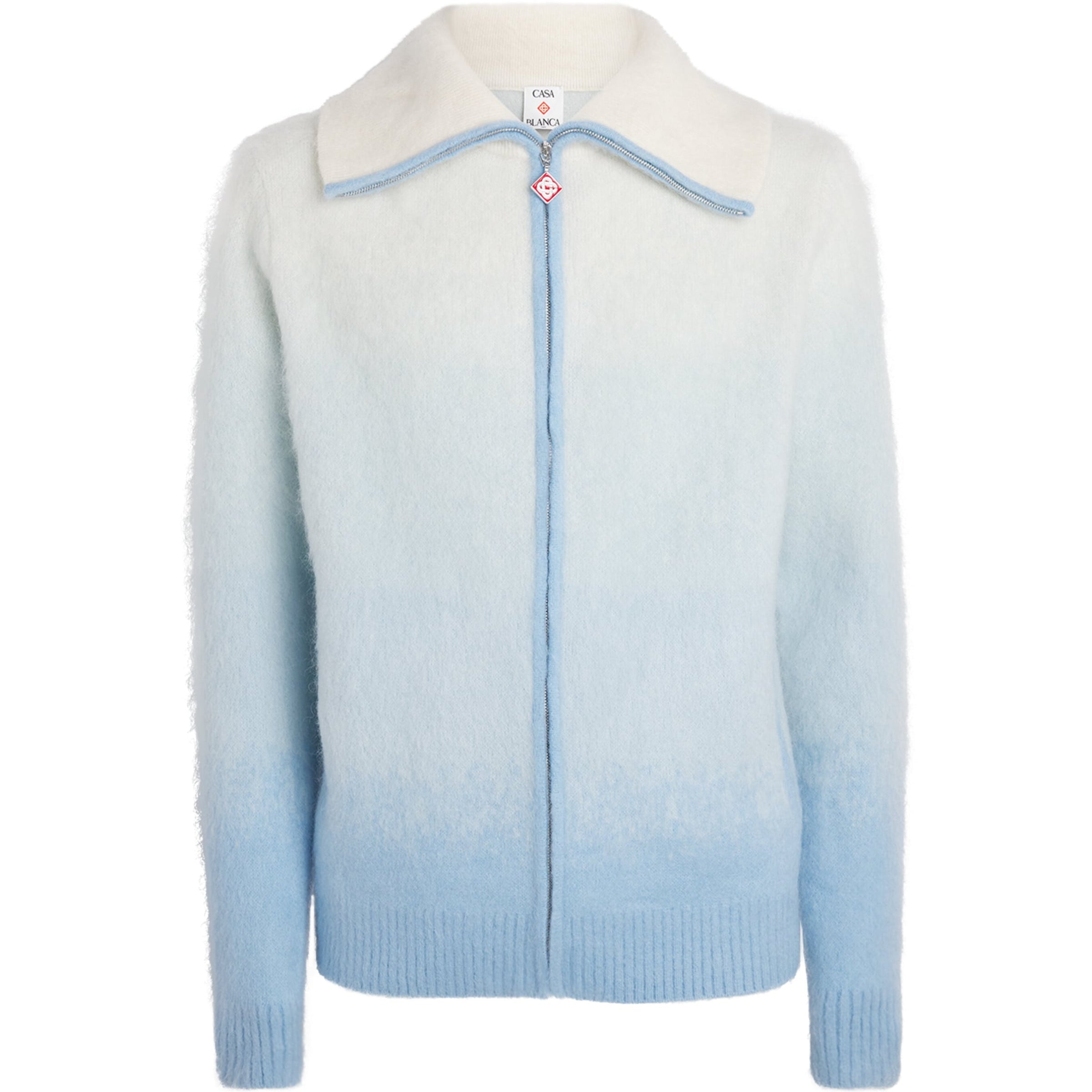 Casablanca Wool-Mohair-Blend Gradient Jacket