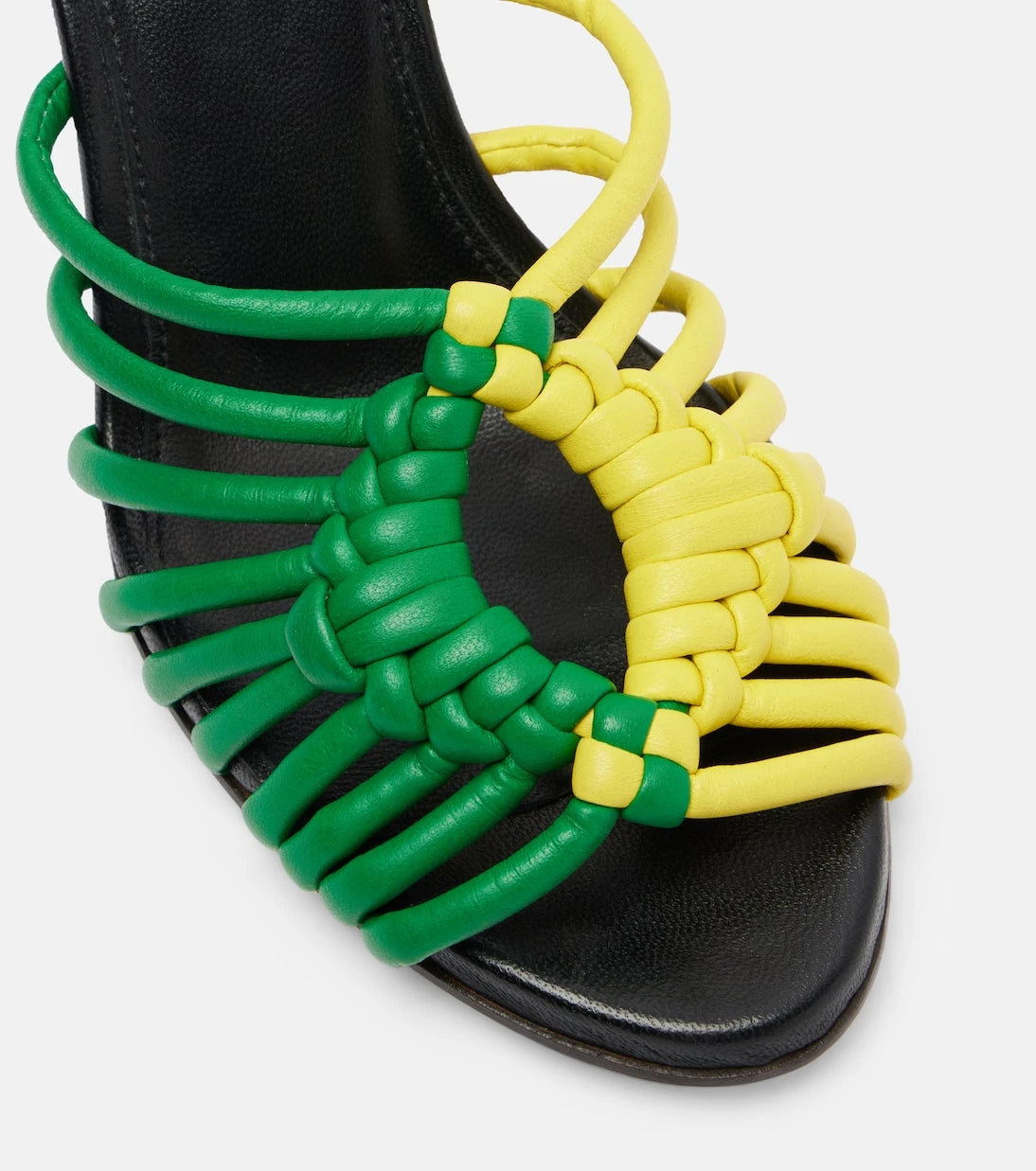 JW Anderson - Plot woven leather mules