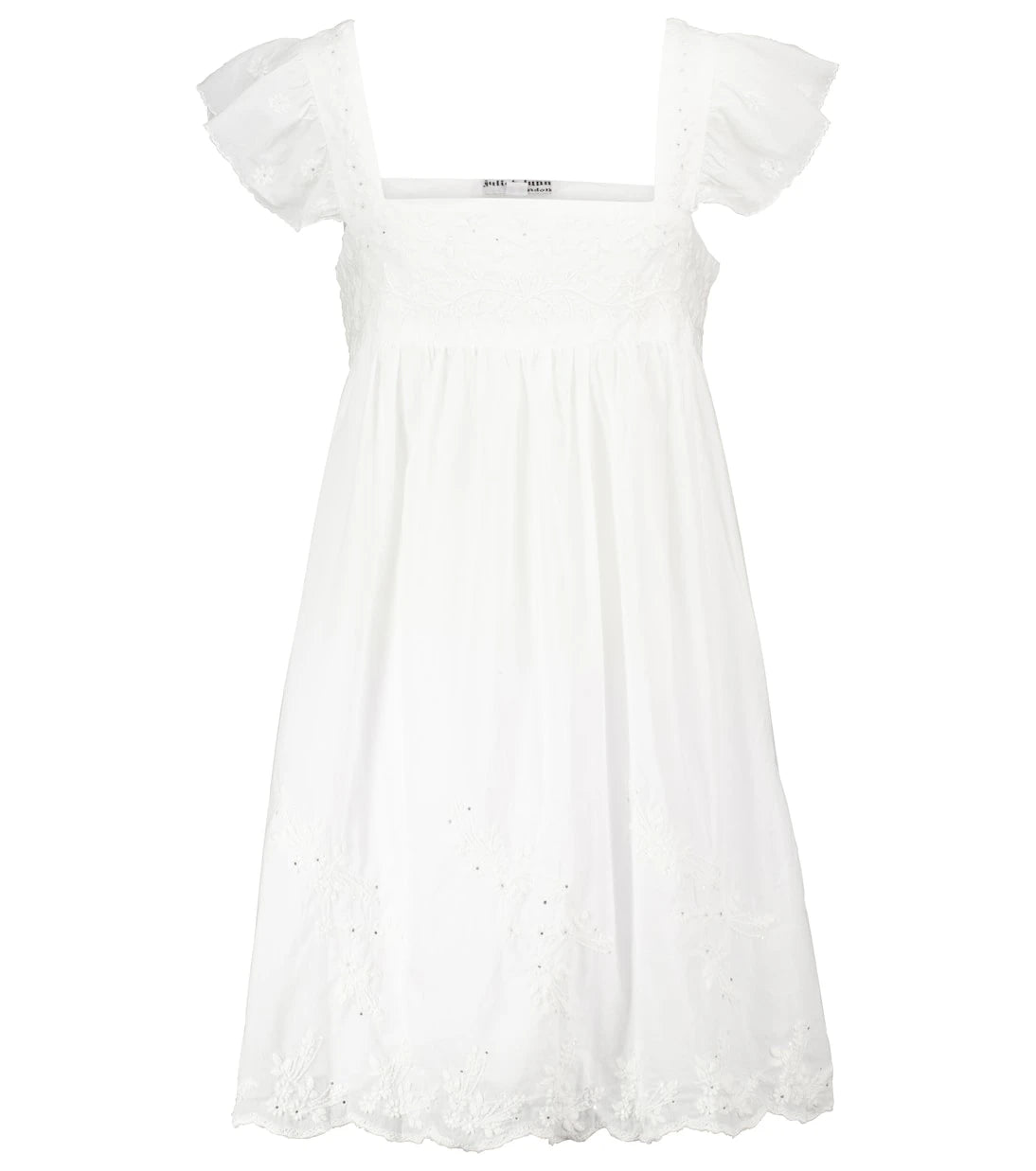 Juliet Dunn - Embellished cotton minidress