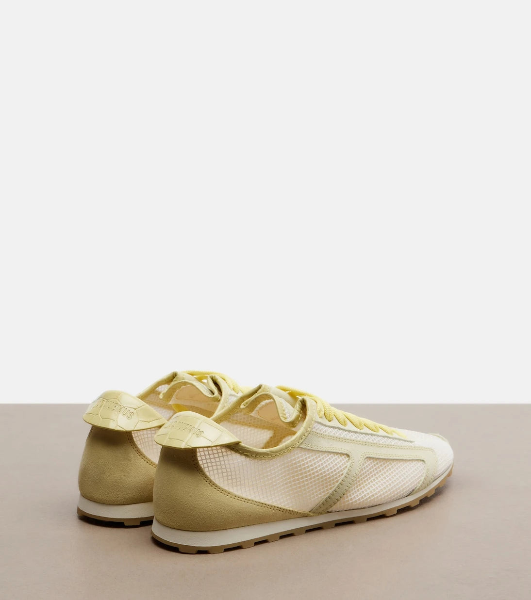 Jacquemus - Tennis leather-trimmed sneakers