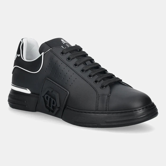 Кожени маратонки Philipp Plein Phantom Kicks