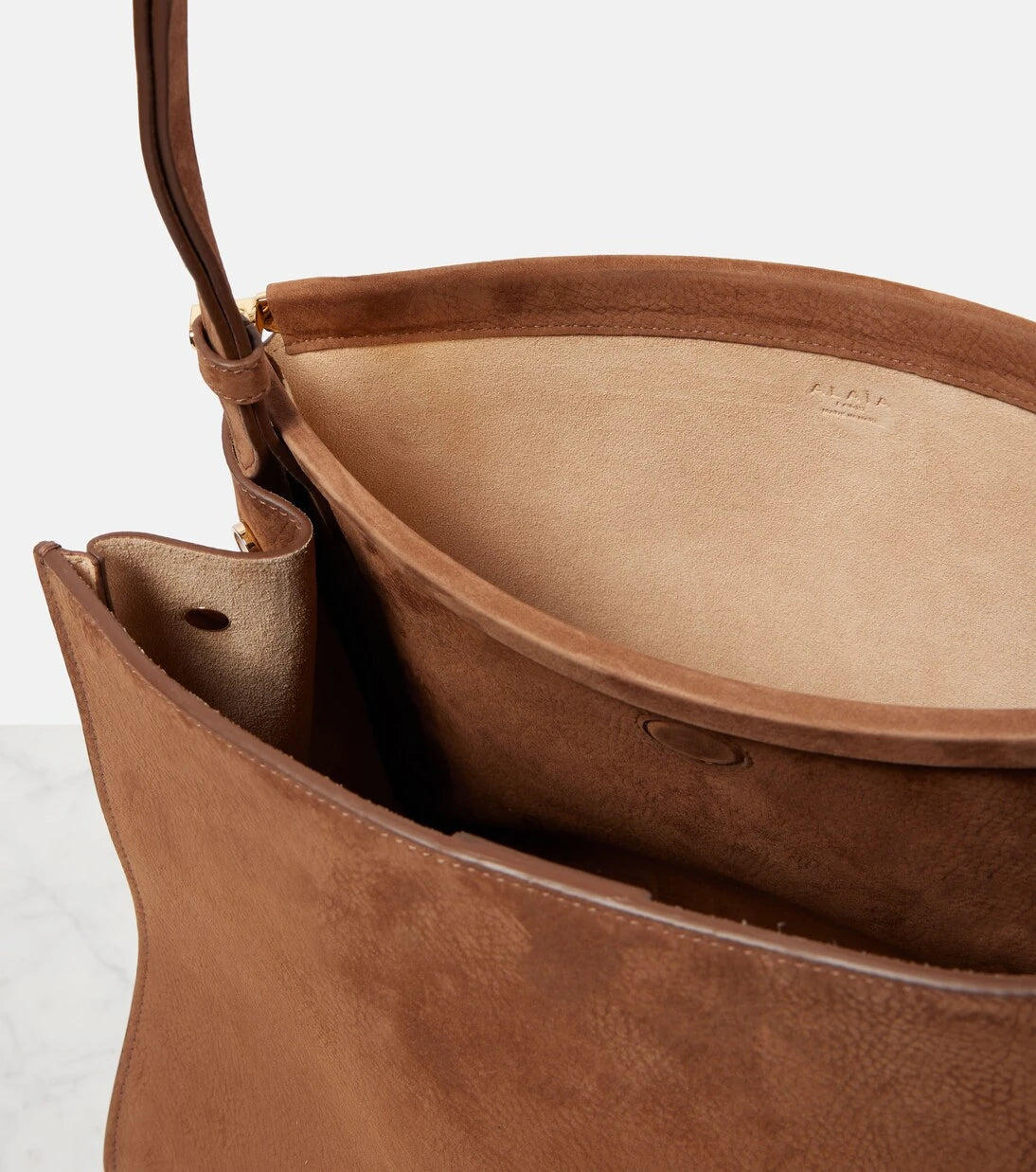 Alaïa - Le Click Medium suede shoulder bag
