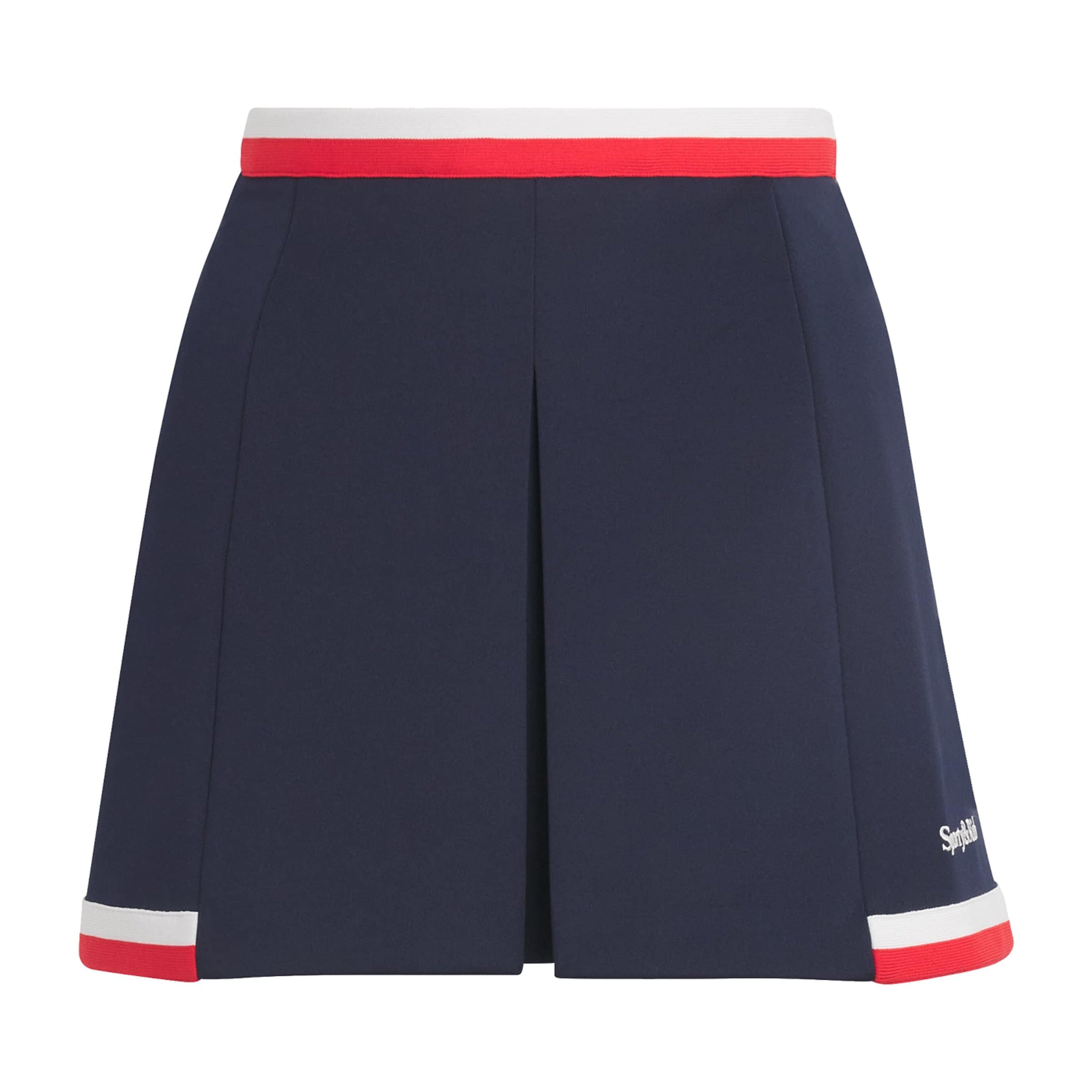 Navy Logo Mila Mini Skirt