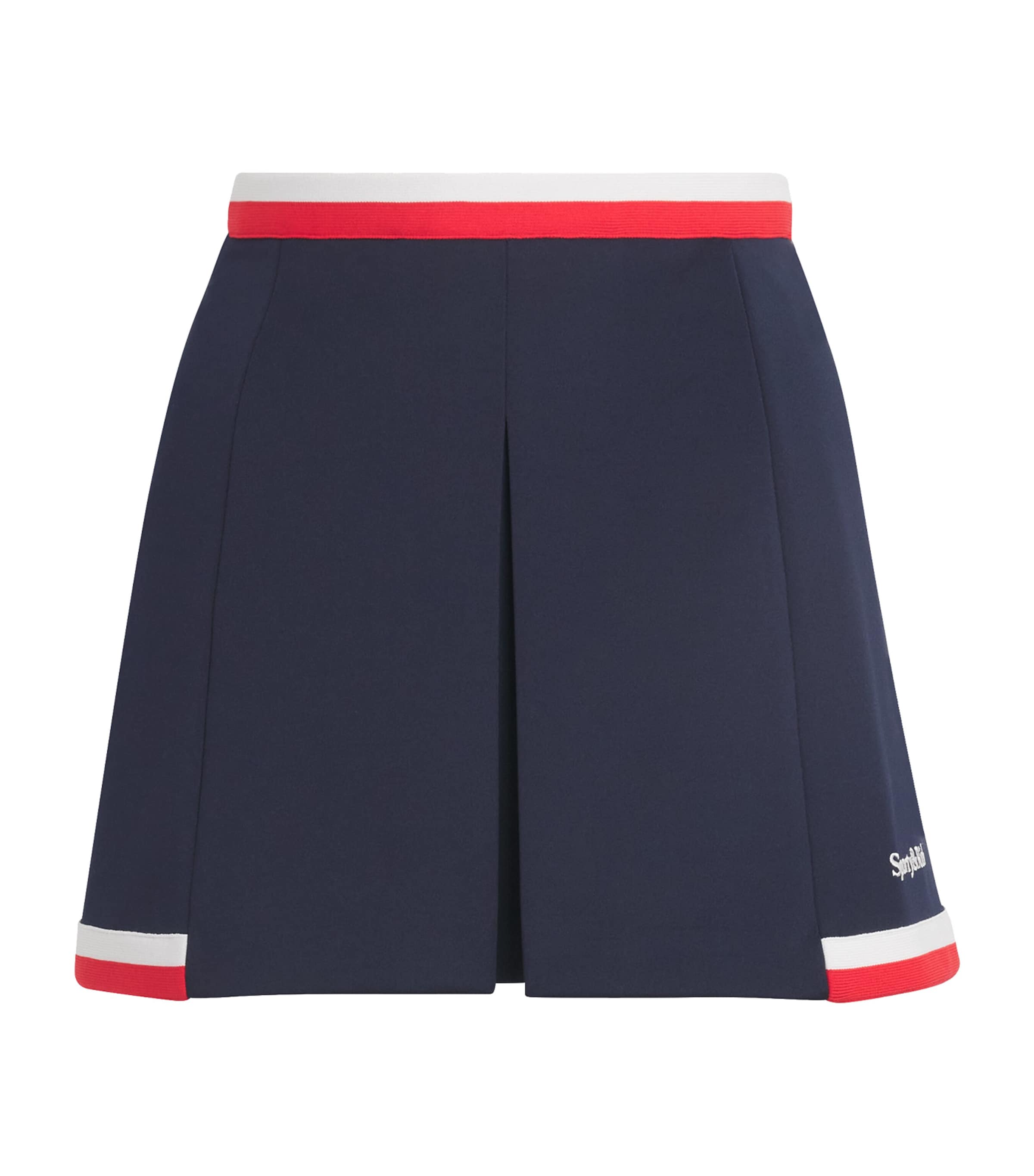 Navy Logo Mila Mini Skirt