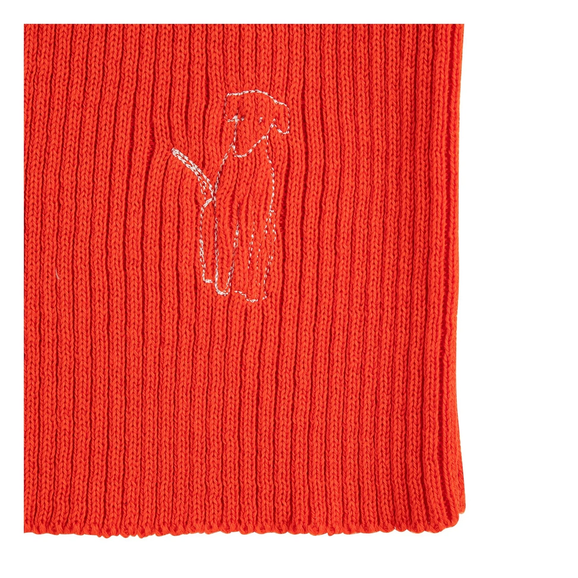 Bobo Choses - Organic cotton openwork top | Red