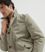 Brunello Cucinelli Brown Water-Resistant Detachable Collar Jacket