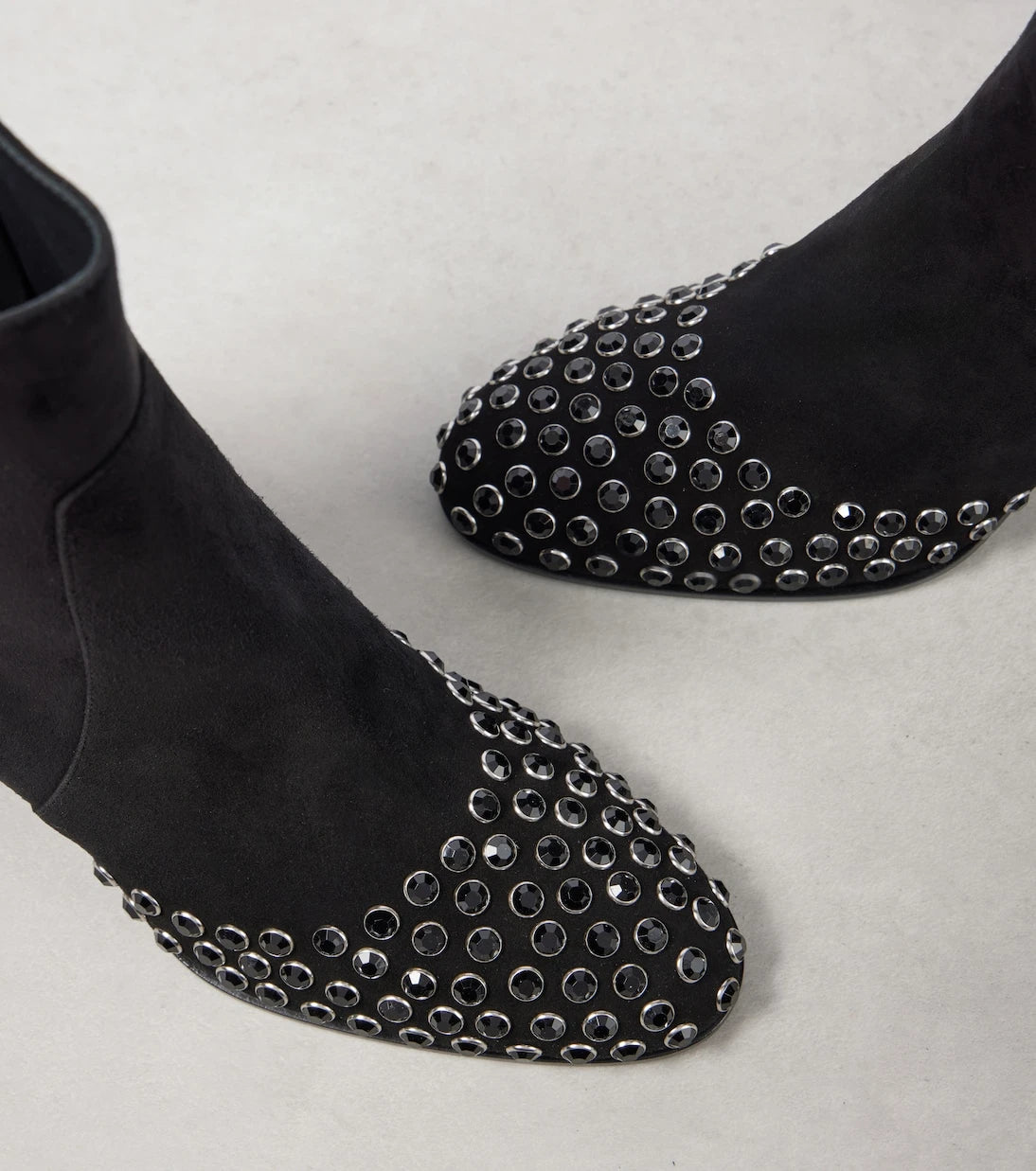 Alaïa - İşlemeli süet bilek bot