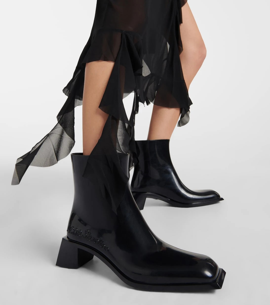 Acne Studios - Soap logo ankle boots