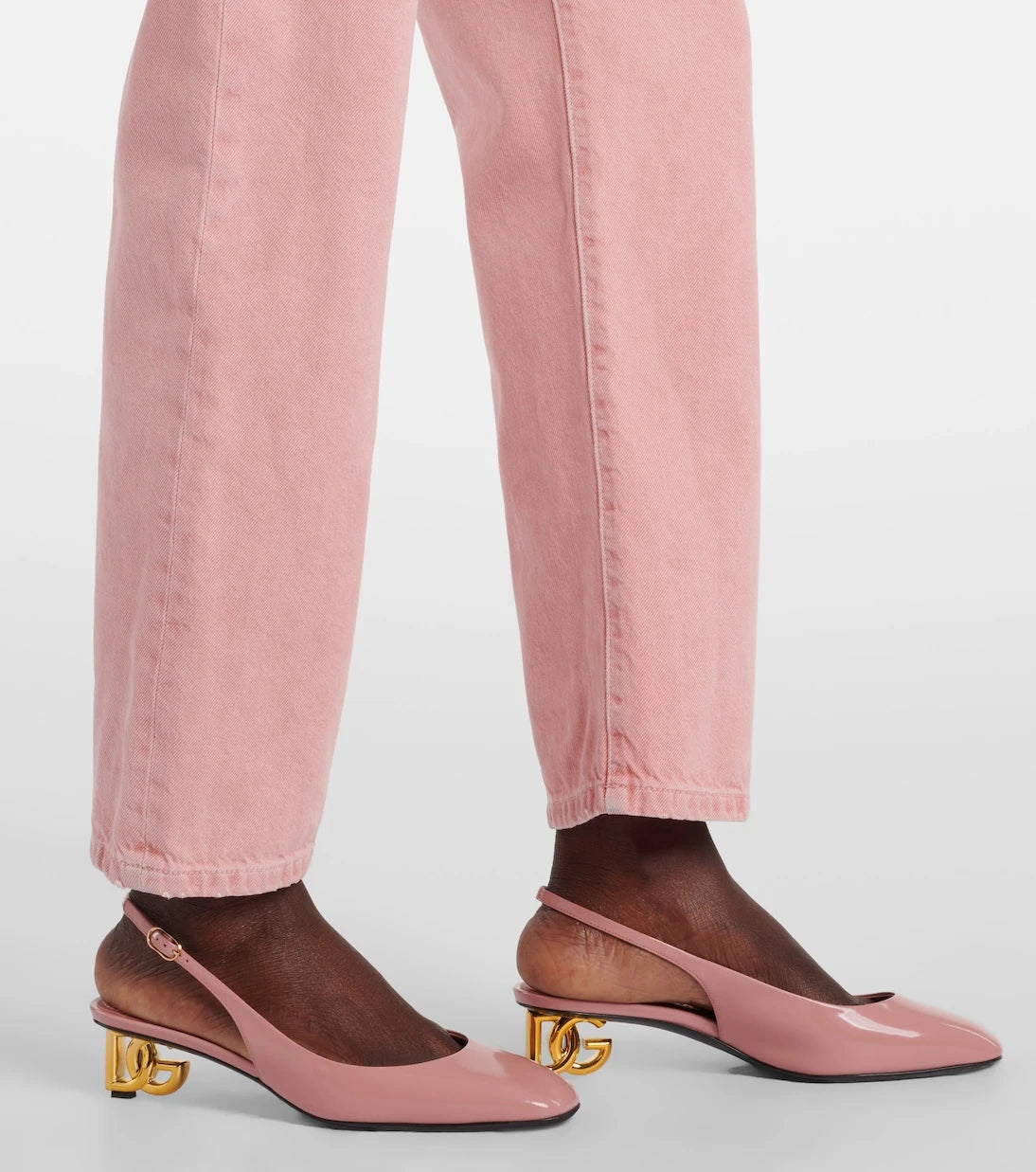 Dolce&Gabbana - Mid-rise straight leg jeans