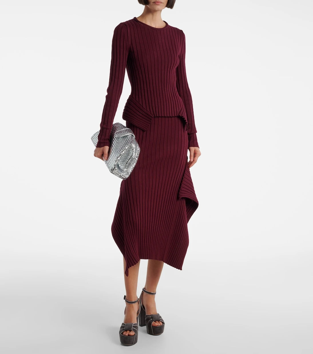 Gianvito Rossi - صندل بلاتفورم شمواه 125
