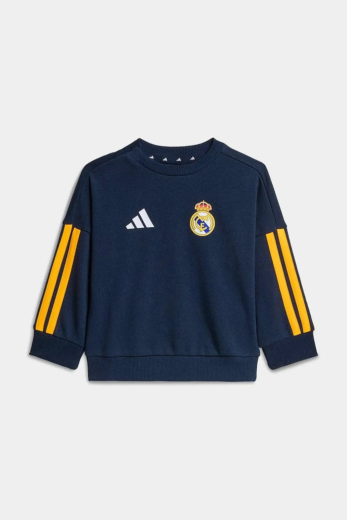 adidas Performance çocuklar için pamuklu eşofman takımı REAL MADRID