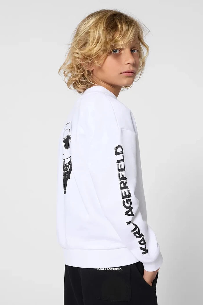 Детски суичър Karl Lagerfeld