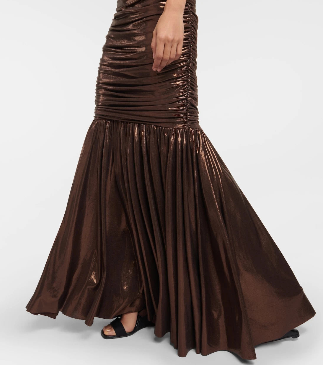 Norma Kamali - Walter off-shoulder gown