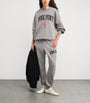 Cotton-Blend Pink Pony Sweatpants DARK VINTAGE HEATHER