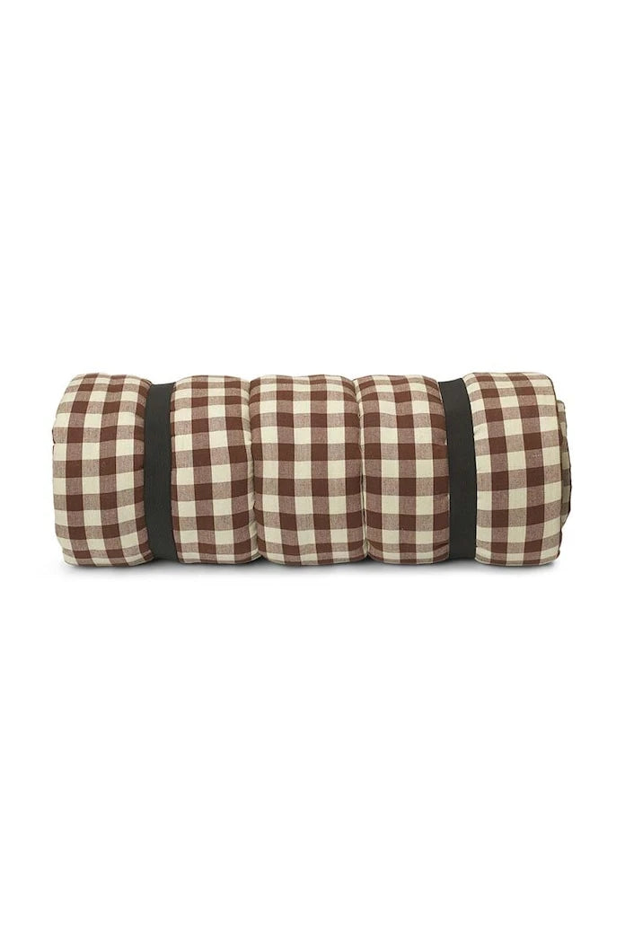 ferm LIVING Bothy Check Quilted Dekoratif Şilte 72 x 180 cm