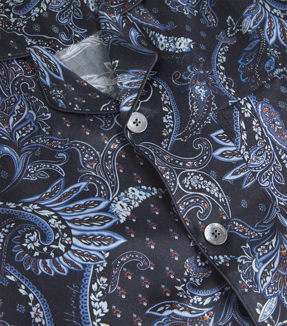 Silk Paisley Pyjama Set