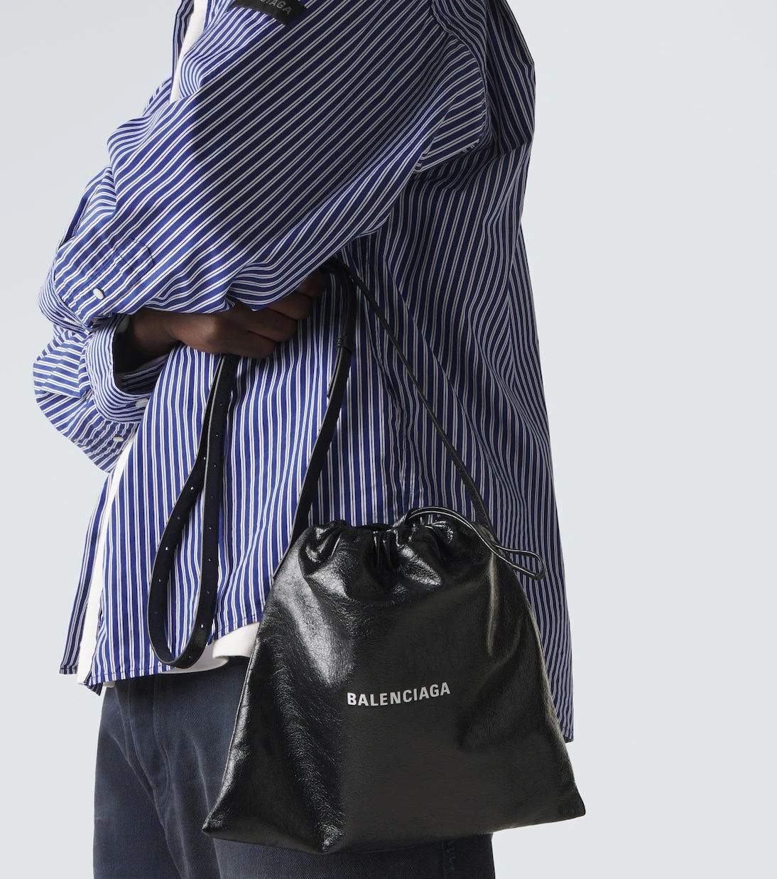 Balenciaga - Patent leather crossbody bag