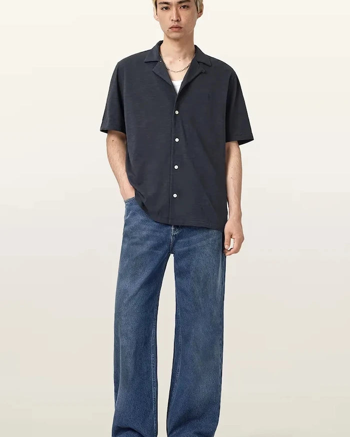 AllSaints дънки прави мъжки LENNY