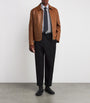 Paul Smith Brown Leather Jacket