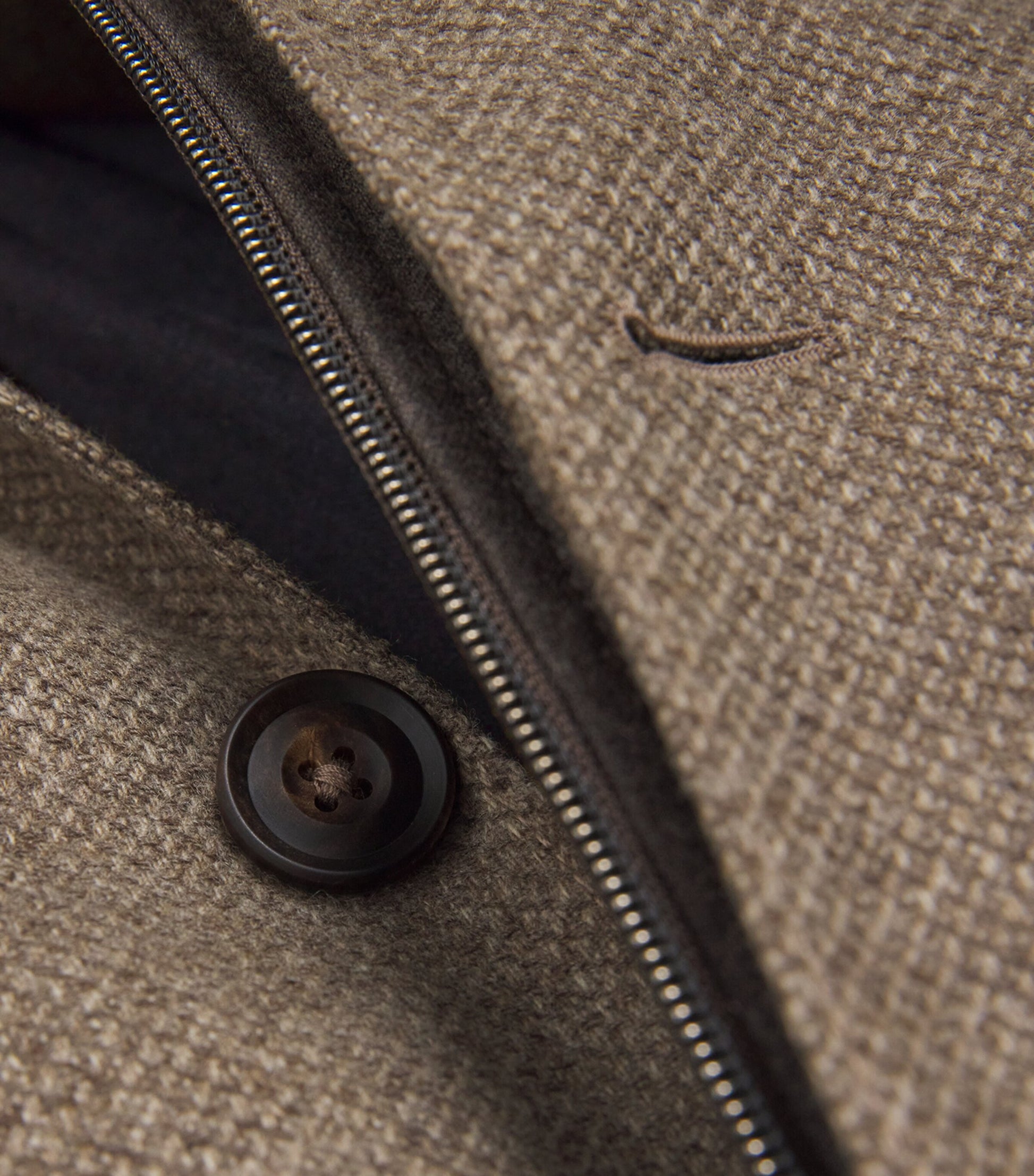 Corneliani Beige Wool-Cashmere Blazer