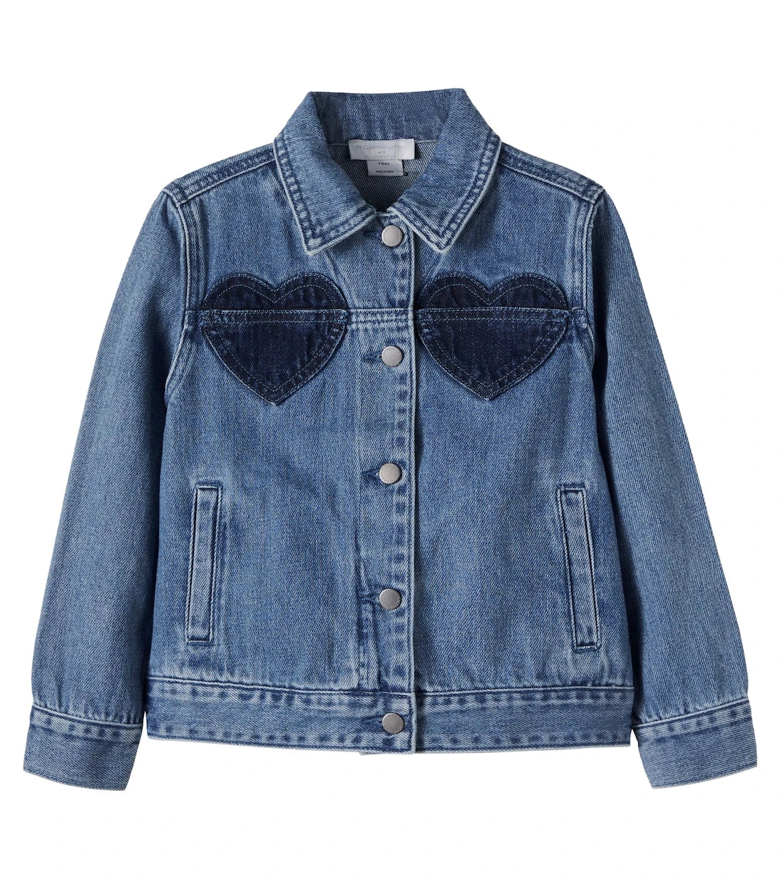 Stella McCartney Kids - Patch-appliqué denim jacket