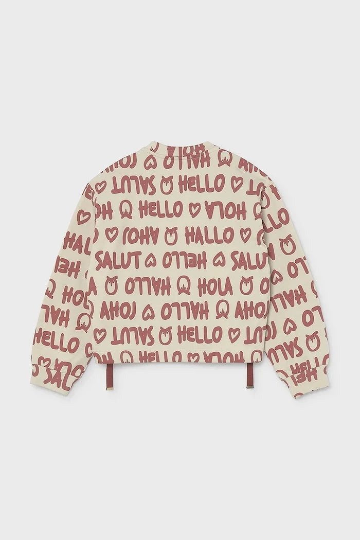 Mayoral pamuklu çocuk sweatshirt