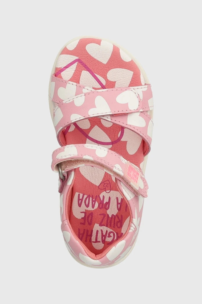 Детски сандали от кожа Agatha Ruiz de la Prada