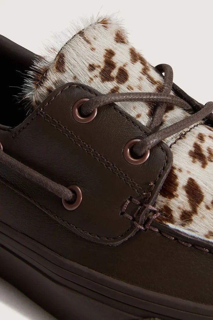 Vans 2-Eyelet Boat Shoe Kadın Deri Mokasen