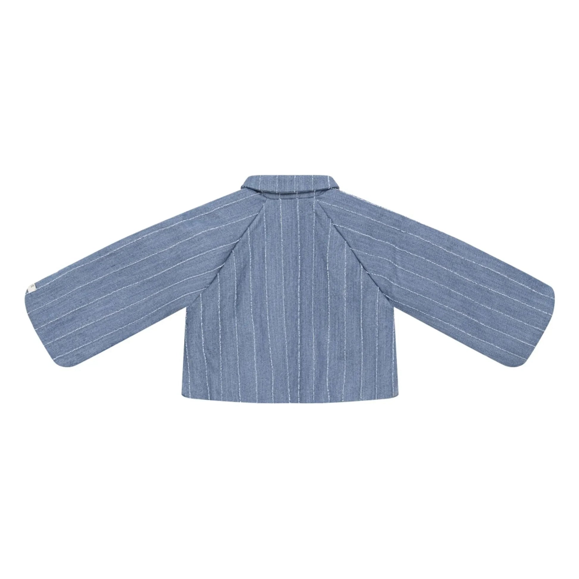 Donsje - Cyran Stripe Jacket | Denim blue