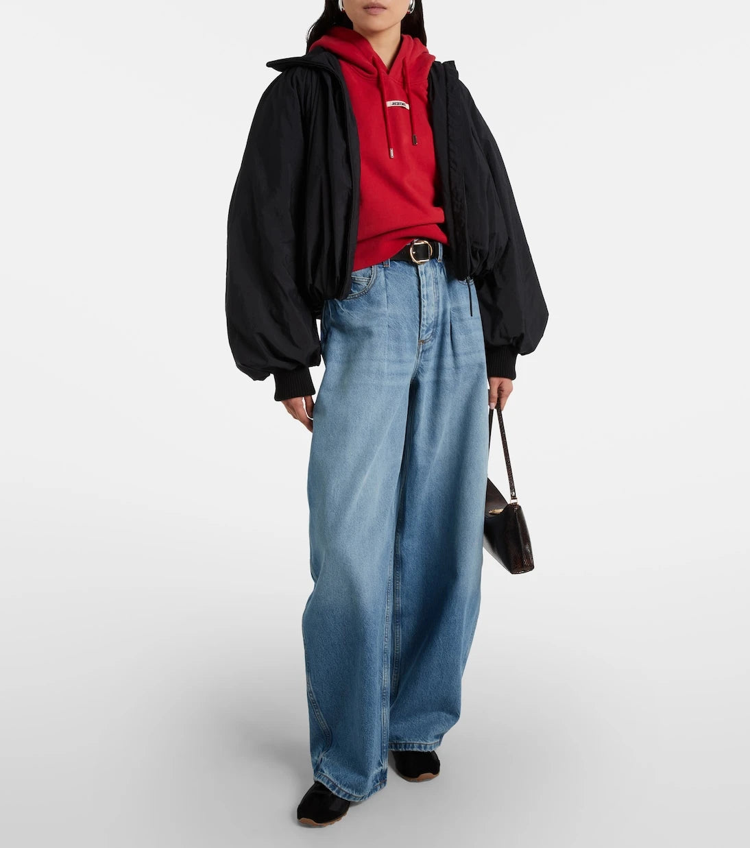 Jacquemus - Tennis suede-trimmed sneakers