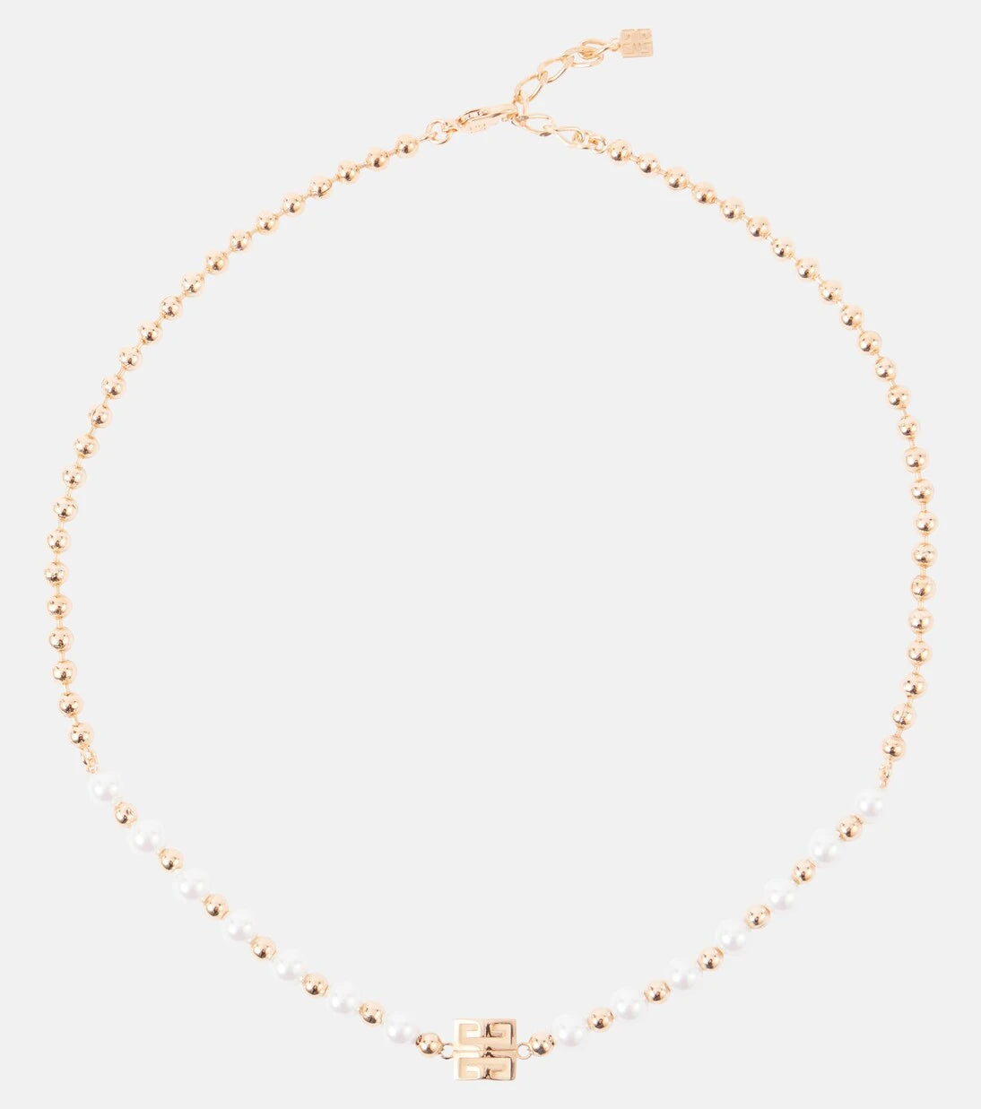 Givenchy - 4G faux pearl necklace