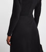 Joseph Black Jersey Midi Dress