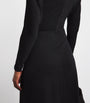 Joseph Black Jersey Midi Dress