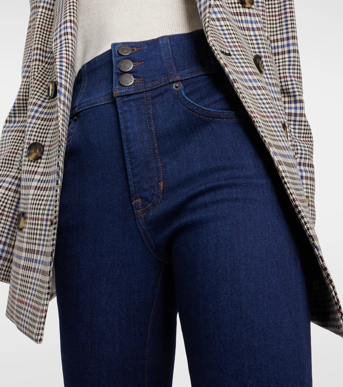 Veronica Beard - Beverly high-rise flared jeans