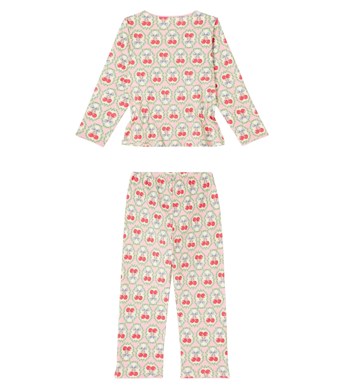 Konges Sløjd - Three printed cotton jersey top and pants set