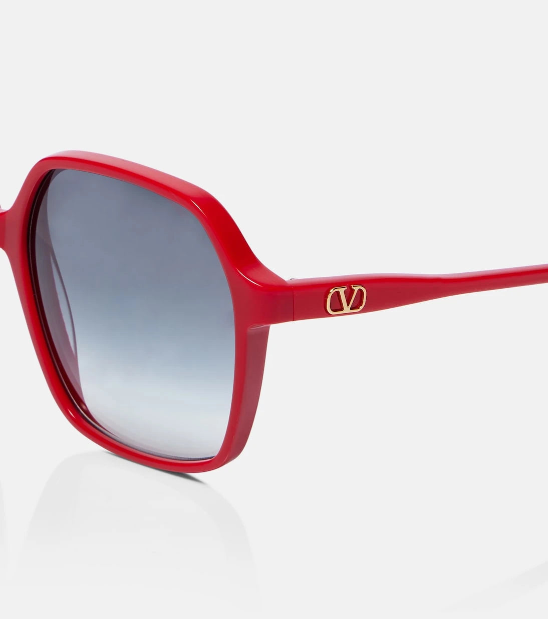 Valentino - Light V VLogo oversized sunglasses