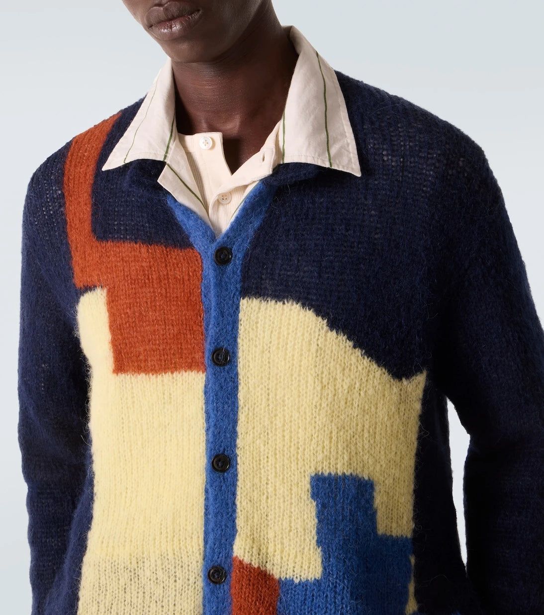 Bode - Chapeau alpaca-blend cardigan