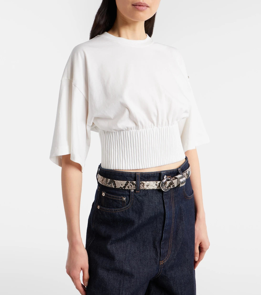 Sportmax - Fosco pamuklu jarse bluz