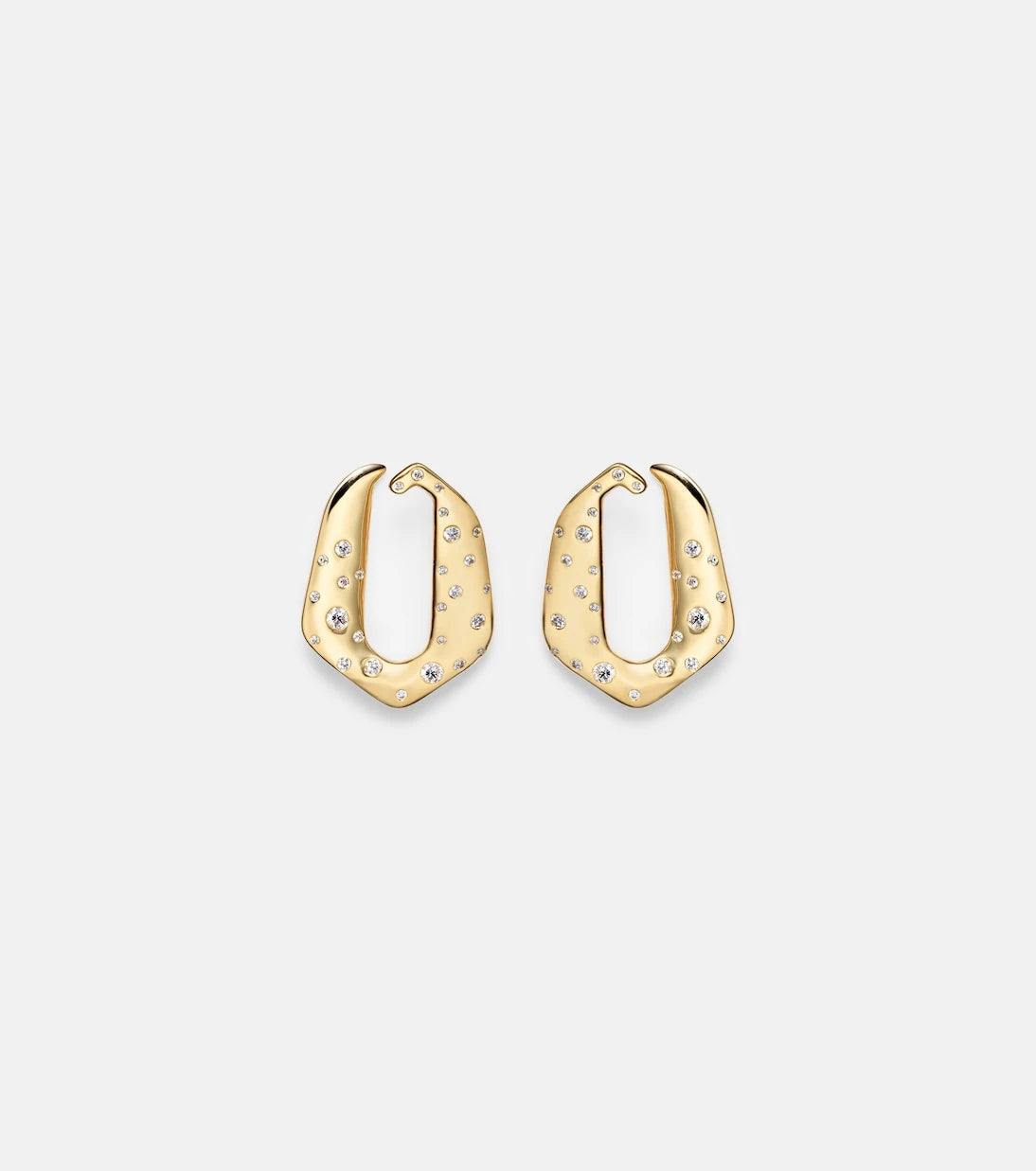 Ananya - 18kt gold earrings with diamonds