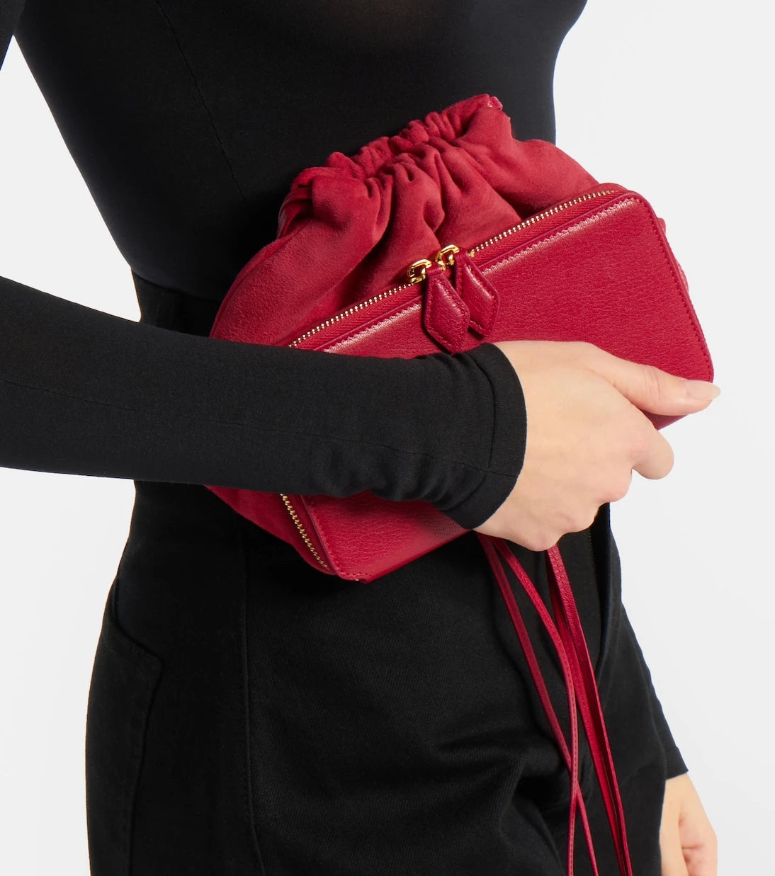 Alaïa - Le Pochon suede bucket bag