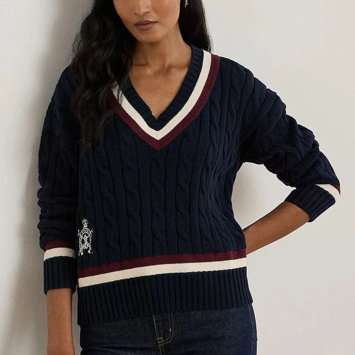Pamuklu kazak Lauren Ralph Lauren