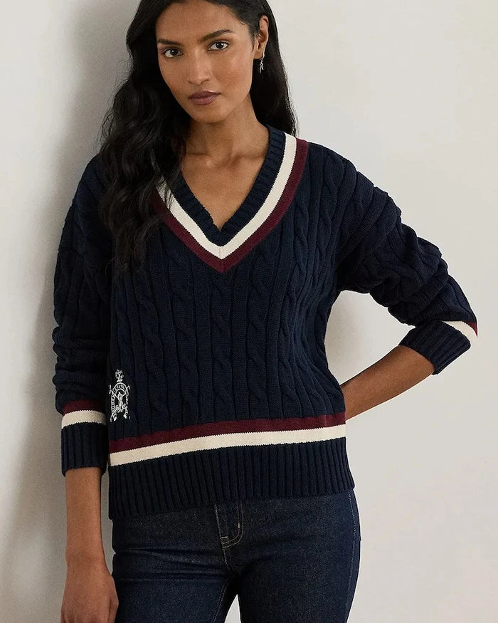 Pamuklu kazak Lauren Ralph Lauren