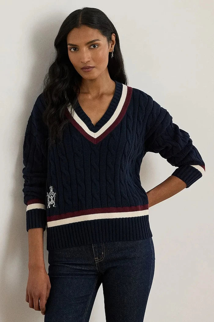 Pamuklu kazak Lauren Ralph Lauren