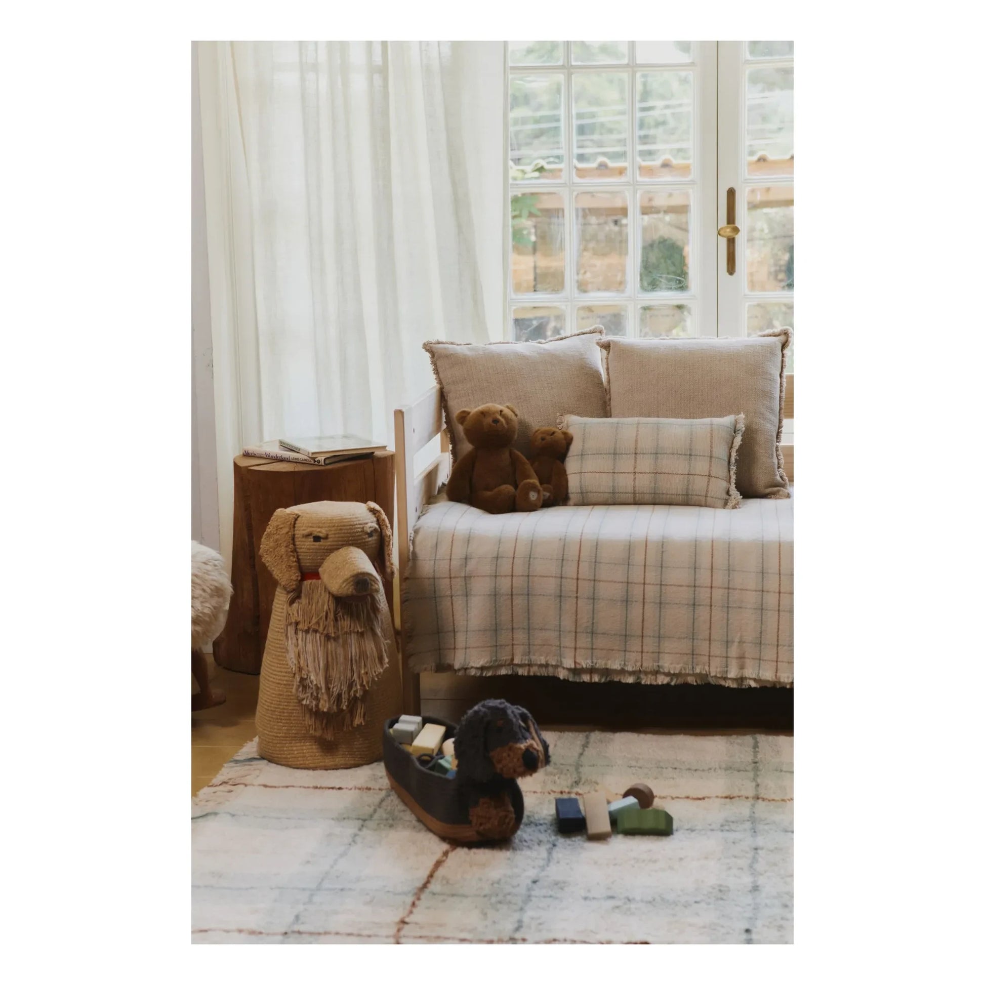 Lorena Canals - Sparky storage basket | Black