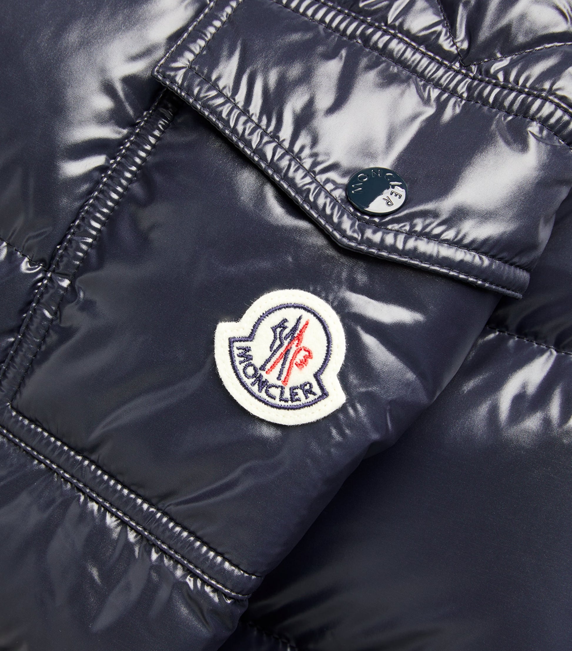 Navy Maya Puffer Jacket